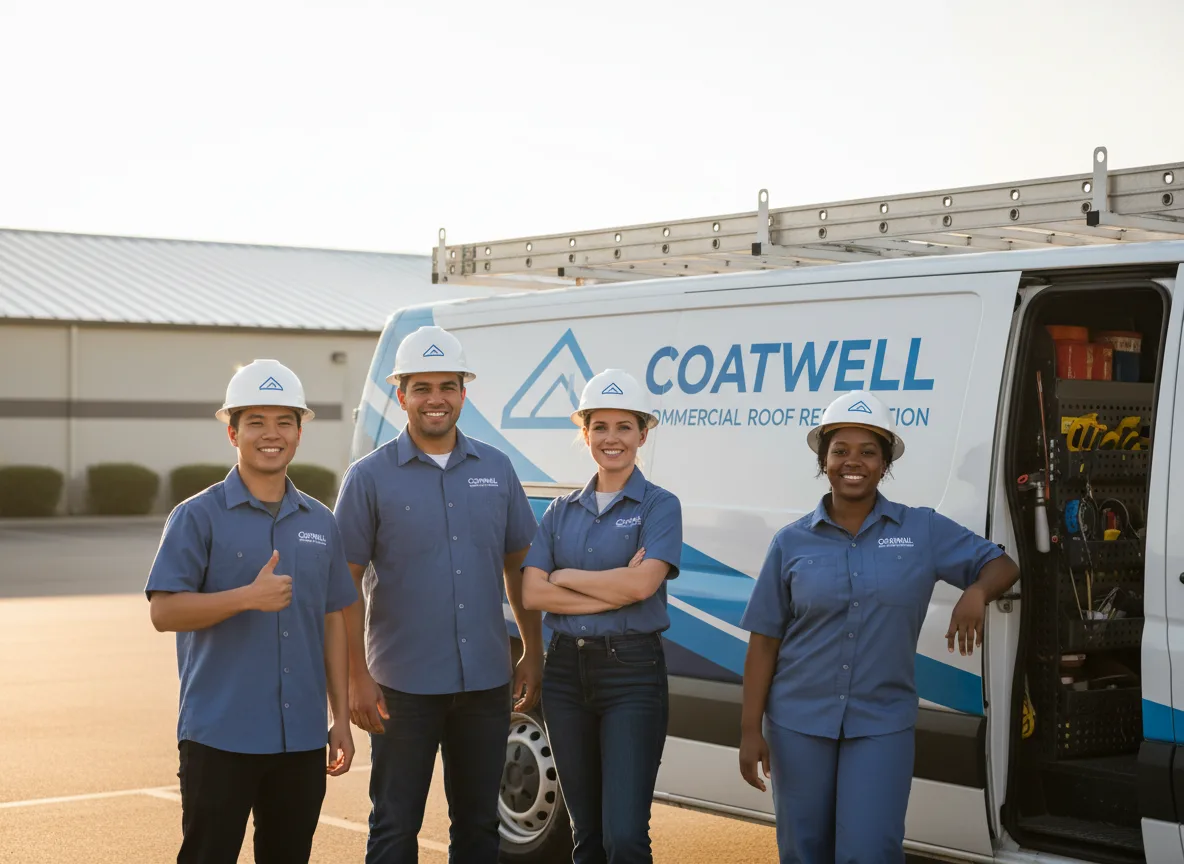 Commercial roof coating company in Jenkinsburg, GA